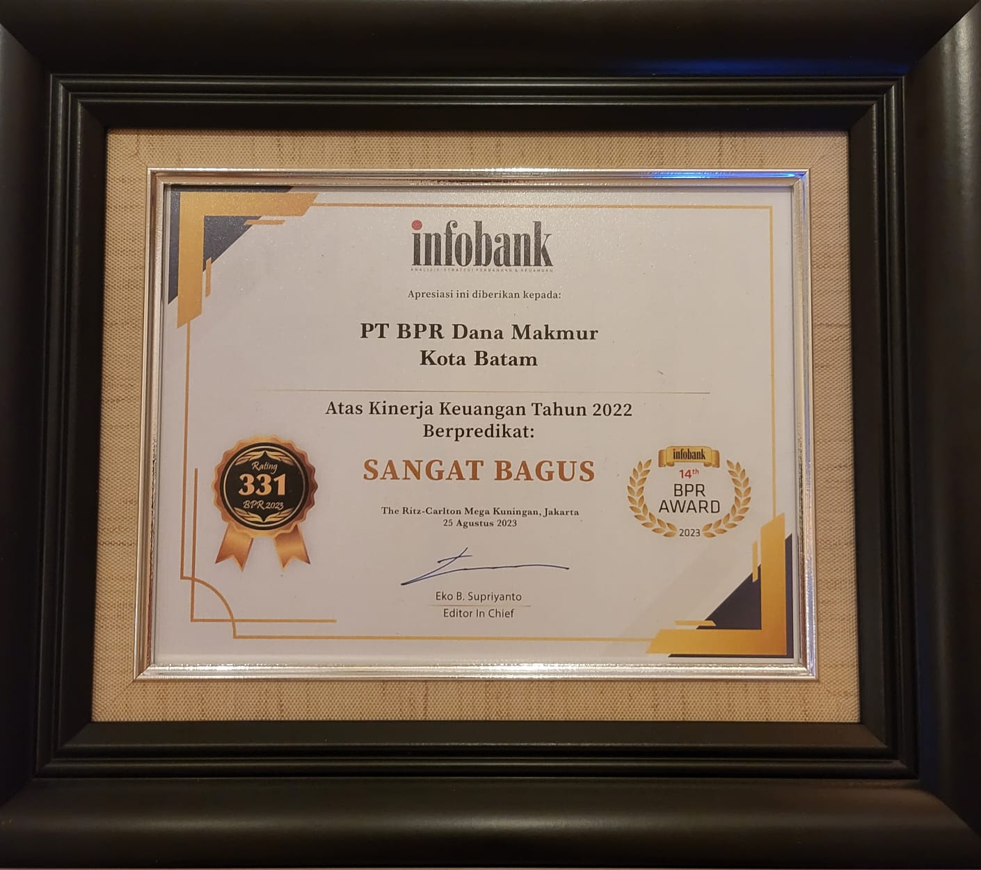 bpr-dana-makmur-raih-penghargaan-bpr-award-2023